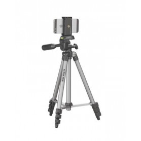 Cullmann Alpha 1000 mobile treppiede Smartphone/Tablet 3 gamba/gambe Nero, Argento (52102)
