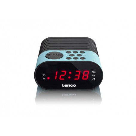 Lenco CR-07 Orologio Nero, Blu (CR07 BLUE)