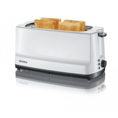 Severin AT 2234 4 fetta/e 1400 W Grigio, Bianco (AT2234)