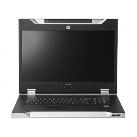 Hewlett Packard Enterprise LCD8500 1U DE Rackmount Console Kit console a rack 47 cm (18.5") 1600 x 1200 Pixel (AF632A)