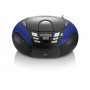 Lenco SCD-37 Digitale Nero, Blu (SCD37USBB)