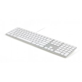 Matias FK318B-DE tastiera USB QWERTZ Tedesco Bianco (FK318B-DE)