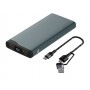 4smarts VoltHub Pro batteria portatile Polimeri di litio (LiPo) 10000 mAh Nero, Metallico (468777)