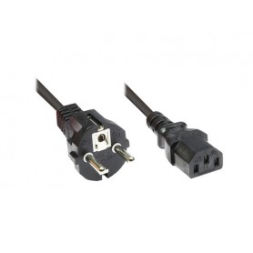 Alcasa 1501 cavo di alimentazione Nero 1,8 m CEE7/7 IEC C13 (1501)