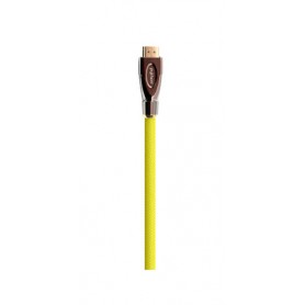 Python GC-M0025 cavo HDMI 0,5 m HDMI tipo A (Standard) Giallo (GC-M0025)