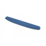 Ednet 64222 poggiapolso Gel, Plastica Poliuretanica PU, Poliestere Blu (64222)