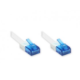 Alcasa 2m Cat.6a U/UTP cavo di rete Bianco Cat6a U/UTP (UTP) (8060-HF020W)