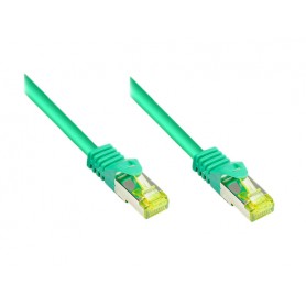 Alcasa 1.5m Cat7 RJ-45 cavo di rete Verde 1,5 m S/FTP (S-STP) (8070R-015G)
