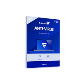 F-SECURE Anti-Virus 3 licenza/e Download di software elettronico (ESD) Multilingua 1 anno/i (FCACBR1N003E2)