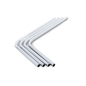 Bitspower BP-BHT16SL-90R ventola per PC Universale Tubi e raccordi Argento 4 pz (BP-BHT16SL-90R)