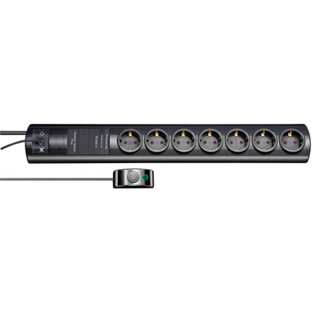 Brennenstuhl 1153300467 protezione da sovraccarico Nero 7 presa(e) AC 230 V 2 m (1153300467)