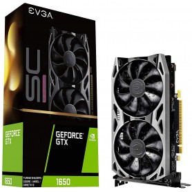 EVGA GeForce GTX 1650 SC ULTRA GAMING 4GB GDDR6 (Non-LHR) 04G-P4-1257-KR (04G-P4-1257-KR_PROMO)