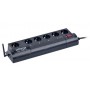 Gembird EG-PMS2-WLAN protezione da sovraccarico Nero 6 presa(e) AC 250 V 1,8 m (EG-PMS2-WLAN)