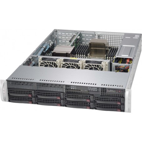 Supermicro 825TQ-600WB Supporto Nero 600 W (CSE-825TQ-600WB)