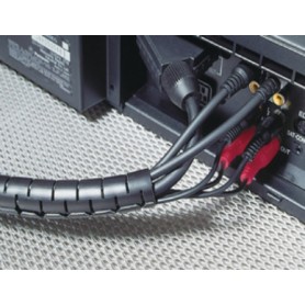 Hellermann Tyton HWPP25 Gestione cavo Nero (161-64401)