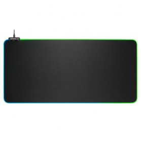 Sharkoon 1337 RGB V2 Gaming Mat Tappetino per mouse per gioco da computer Nero (4044951029990)