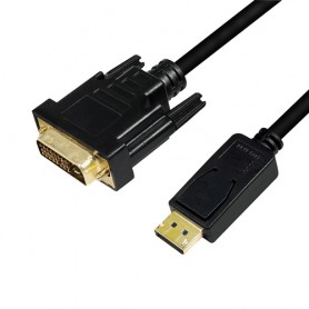 LogiLink CV0132 cavo e adattatore video 3 m DisplayPort DVI Nero (CV0132)