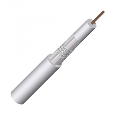Triax KOKA 110 A+ cavo coassiale 500 m Bianco (151615)