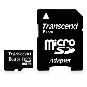 Transcend TS8GUSDHC10 memoria flash 8 GB MicroSDHC NAND Classe 10 (TS8GUSDHC10)
