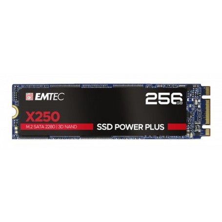 Emtec X250 M.2 256 GB Serial ATA III 3D NAND (ECSSD256GX250)
