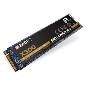 Emtec X300 M.2 2000 GB PCI Express 3.0 3D NAND NVMe (ECSSD2TX300)