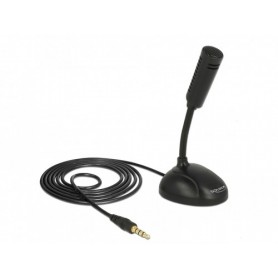 DeLOCK 65872 microfono Nero Microfono per cellulare/smartphone (65872)