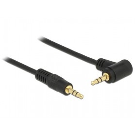 DeLOCK 0.5m 3.5mm M/M cavo audio 0,5 m Nero (83752)