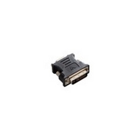 V7 Adaptador negro de vídeo con conector DVI-I macho a VGA hembra (V7E2DVIIMVGAF-ADPTR)