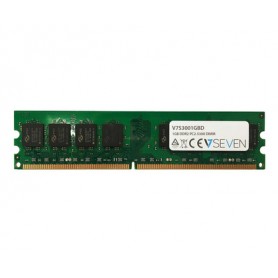 V7 1GB DDR2 PC2-5300 667Mhz DIMM Desktop Módulo de memoria - V753001GBD (V753001GBD)