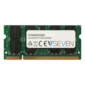 V7 2GB DDR2 PC2-6400 800Mhz SO DIMM Notebook Módulo de memoria - V764002GBS (V764002GBS)