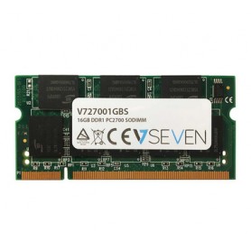 V7 1GB DDR1 PC2700 - 333Mhz SO DIMM Notebook Módulo de memoria - V727001GBS (V727001GBS)