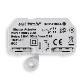 HomeMatic HmIP-FROLL accessorio saracinesca/persiana Trasmettitore Bianco (151347A0)
