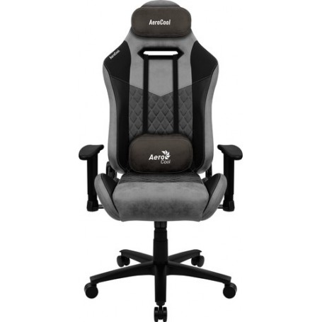 Aerocool DUKE AeroSuede Sedia per gaming universale Nero, Grigio (DUKEBK)