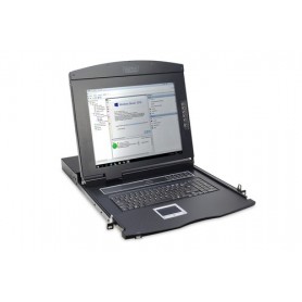 Digitus DS-72210-4GE console a rack 43,2 cm (17") 1280 x 1024 Pixel Nero 1U (DS-72210-4GE)