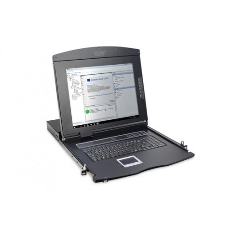 Digitus DS-72210 console a rack 43,2 cm (17") 1280 x 1024 Pixel Nero 1U (DS-72210-5GE)