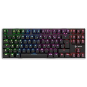 Sharkoon PureWriter TKL RGB tastiera USB QWERTY Inglese US Nero (4044951021505)