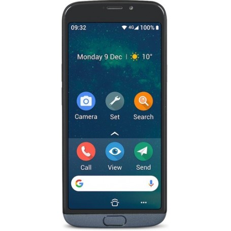 Doro 8050 13,8 cm (5.45") SIM singola Android 9.0 4G USB tipo-C 2 GB 16 GB 3000 mAh Nero (F7843)