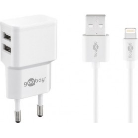 Goobay 44979 Caricabatterie per dispositivi mobili Bianco Interno (44979)