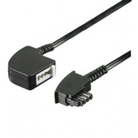 Goobay 68000 cavo telefonico 15 m Nero (68000)