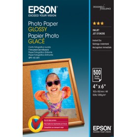 Epson Photo Paper Glossy - 10x15cm - 500 Fogli (C13S042549)