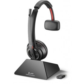 POLY Savi 8210 UC Auricolare Wireless Portatile Ufficio Bluetooth Nero (209212-02)
