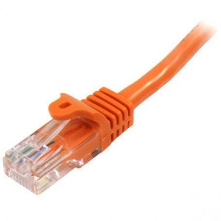 StarTech.com Cavo di Rete da 50cm Arancio Cat5e Ethernet RJ45 Antigroviglio (45PAT50CMOR)