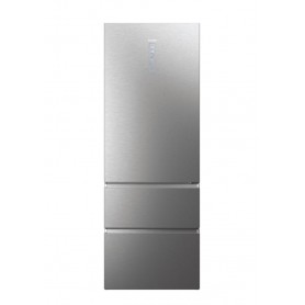 Frigorifero combinato francese Haier HTW7720ENMP No Frost ventilato classe energetica E (2021) (HTW7720ENMP)