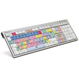 Logickeyboard LKB-PPROCC-AJPU-FR tastiera USB AZERTY Francese Multicolore (LKB-PPROCC-AJPU-FR)