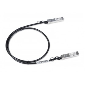 Lancom Systems SFP-DD-DAC50-1m (Bulk 8) cavo InfiniBand Nero, Acciaio (60197)