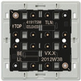 JUNG 4191 TSM Cablato Nero, Grigio (4191TSM)