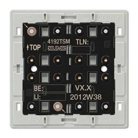 JUNG 4192 TSM Cablato Nero, Grigio (4192TSM)