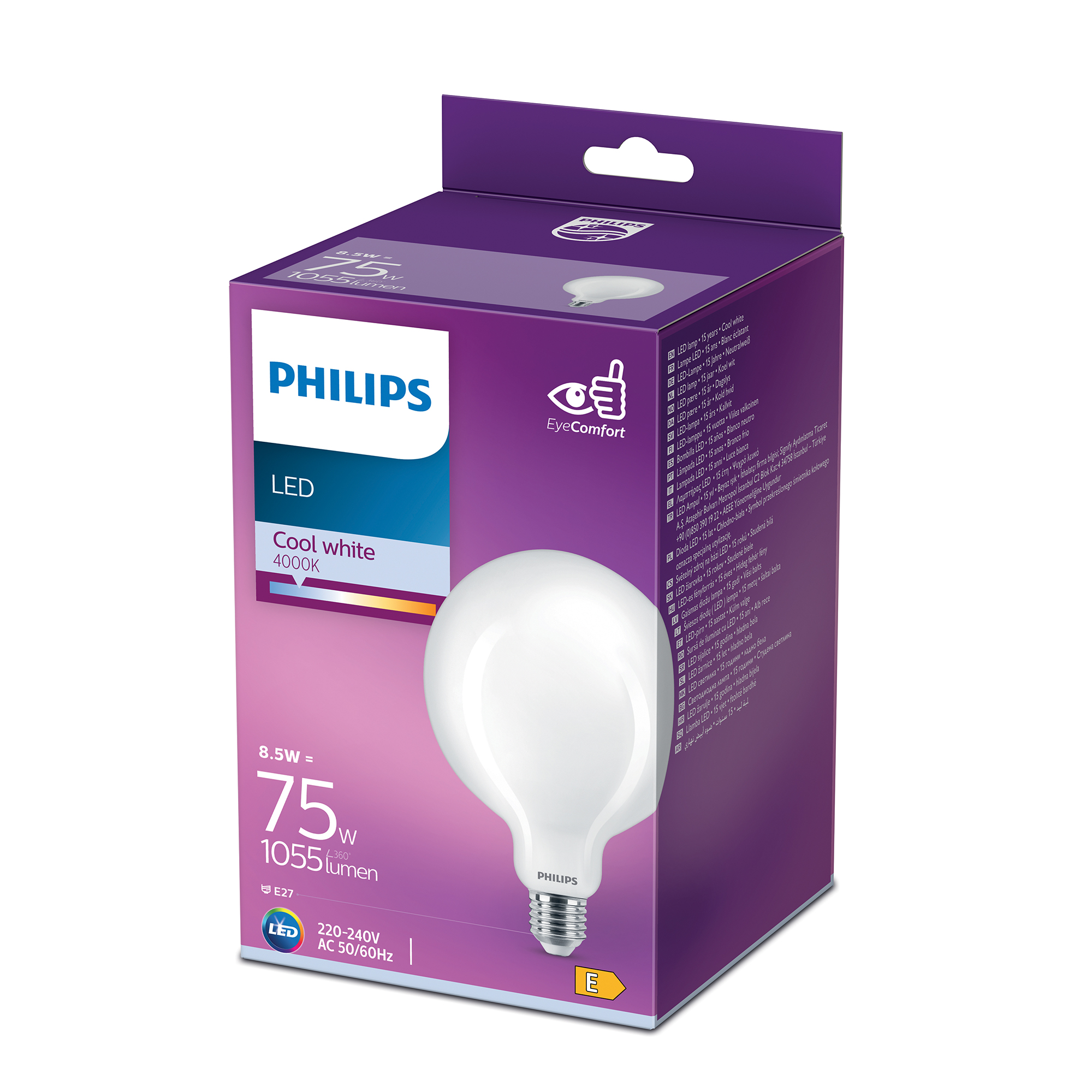 Velika okrugla žarulja G125