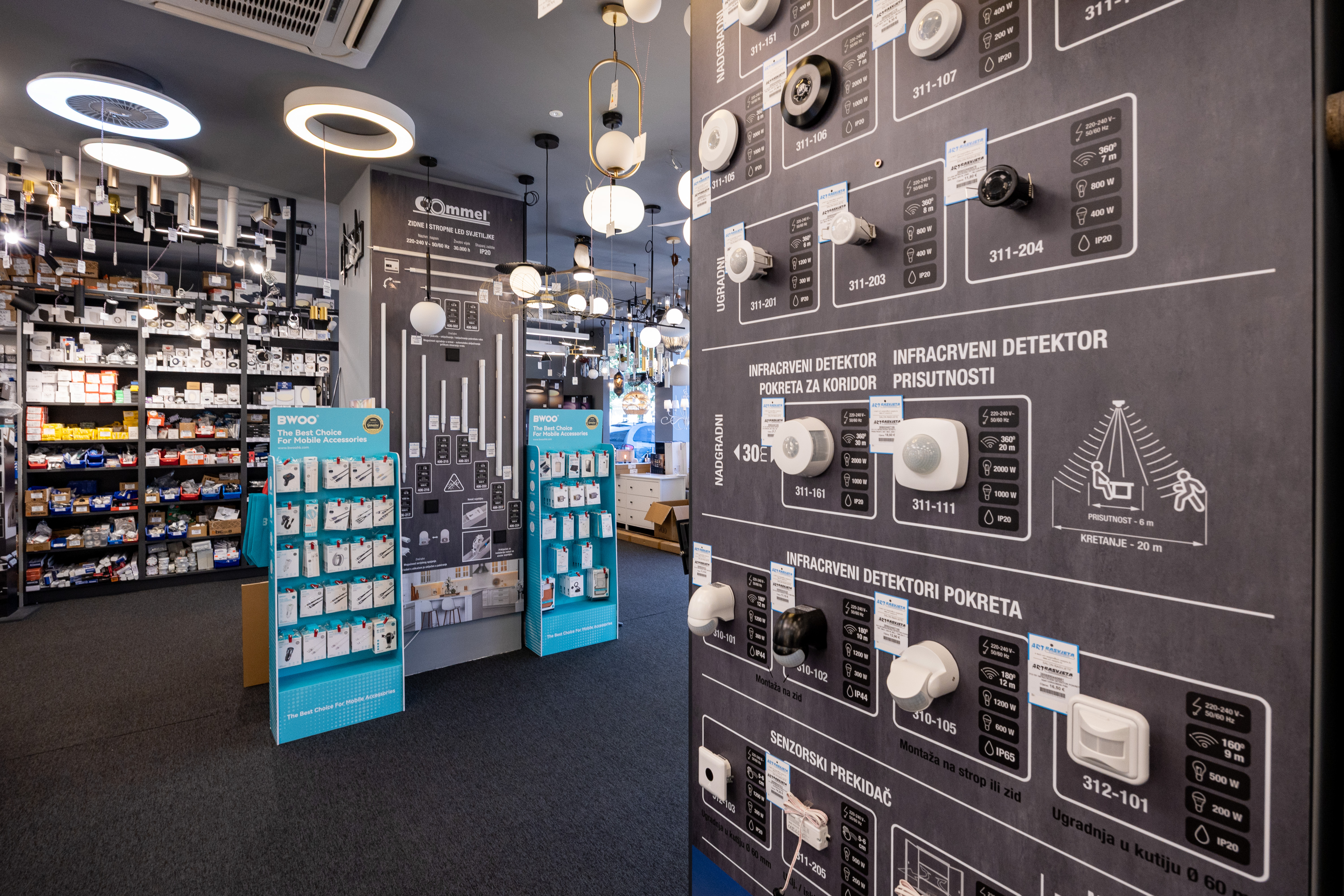 Art- rasvjeta Maksimirska Salon rasvjetnih tijela, lustera , LED rasvjete , Elektromaterijla