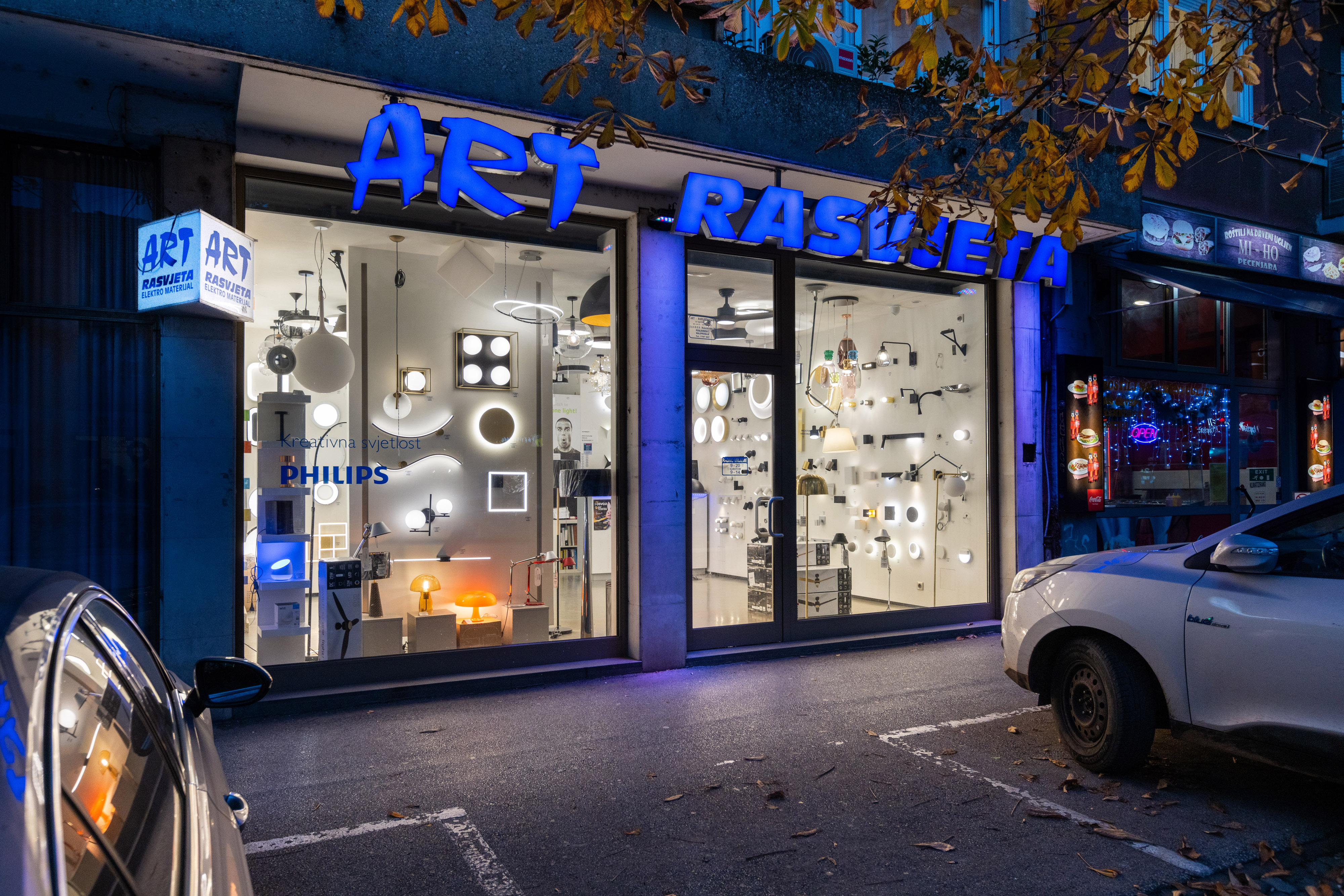 Art -rasvjeta Maksimirska 112 elektromaterijal